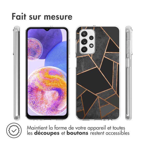 imoshion Coque Design Galaxy A23 (5G) - Black Graphic