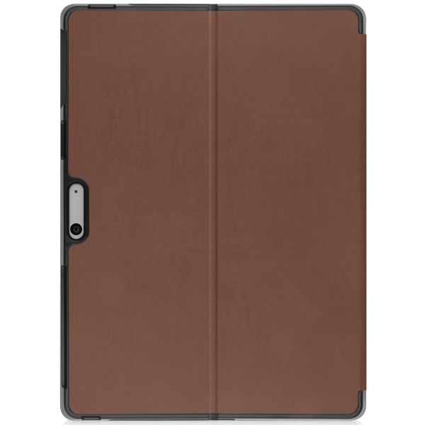 imoshion Coque tablette Trifold Microsoft Surface Pro 9 / Pro 10 - Brun