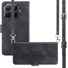 imoshion Etui de télephone portefeuille avec cordon Xiaomi 15T Pro - Noir