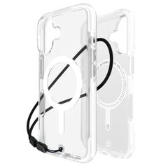 BodyGuardz Coque Ace Pro MagSafe iPhone 16 - Clear White