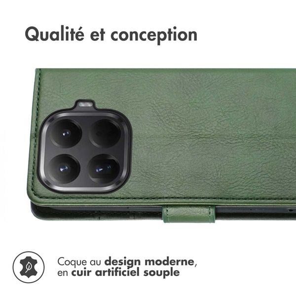 imoshion Étui de télephone portefeuille de luxe Xiaomi 15T Pro - Vert