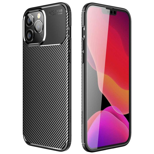 imoshion Coque silicone Carbon iPhone 14 Pro Max - Noir