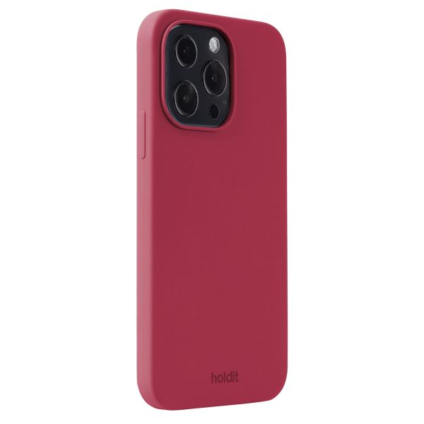 Holdit Coque Silicone Apple iPhone 13 Pro - Red Velvet
