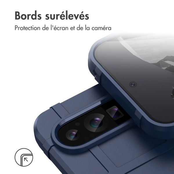 imoshion Coque Arrière Rugged Shield Google Pixel 9 Pro XL - Bleu foncé