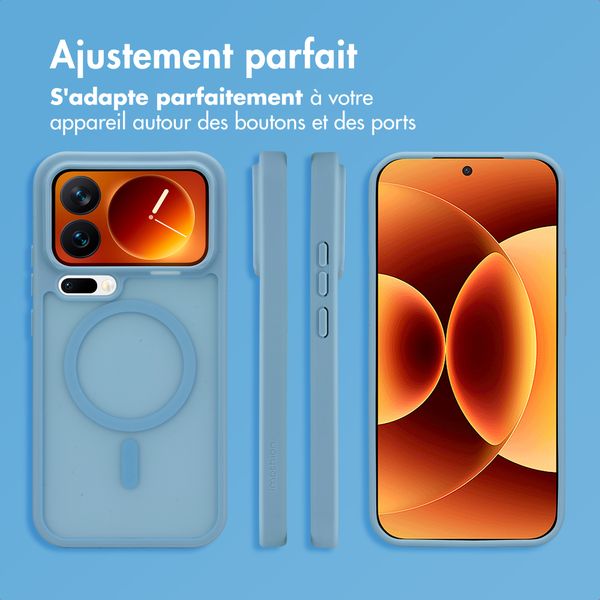 imoshion Coque Color Guard avec MagSafe Xiaomi 17 Pro Max - Bleu clair