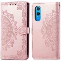 imoshion Etui de téléphone portefeuille Mandala OnePlus Nord CE 4 Lite 5G - Rose Dorée