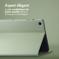 Accezz Coque tablette Classic Samsung Galaxy Tab A9 Plus - Vert