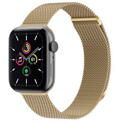 imoshion Bracelet magnétique milanais Apple Watch | 38/40/41/42 mm - Taille M - Retro Gold