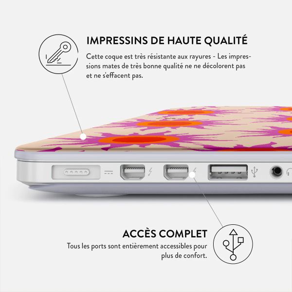 Burga Coque Rigide Apple MacBook Air 13 pouces (2022 / 2024 M3 chip / 2025 M4 chip) - A2681 / A3113 / A3240 - Sunset Glow