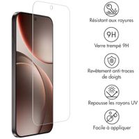 Accezz Protection d'écran en verre trempé Oppo Find X9