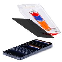 Accezz Protection d’écran en verre trempé avec filtre de confidentialité + Applicateur Apple iPhone 17 Pro