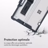 Accezz Coque Rugged avec support Microsoft Surface Pro 9 / Pro 10 / Pro 11 - Noir