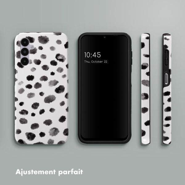 Selencia Coque arrière Vivid Tough Samsung Galaxy A14 (5G/4G) - Trendy Leopard