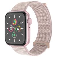 imoshion Bracelet en nylon Apple Watch Series 1 t/m 11 / SE / Ultra (44/45/46/49 mm) - Light Pink