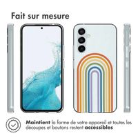 imoshion Coque Design Samsung Galaxy A54 (5G) - Rainbow