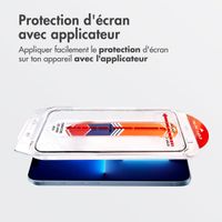 Accezz Protecteur d’écran en verre trempé + Applicateur Apple iPhone 13 Pro Max / 14 Plus