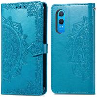 imoshion Etui de téléphone portefeuille Mandala OnePlus Nord CE 4 Lite 5G - Turquoise