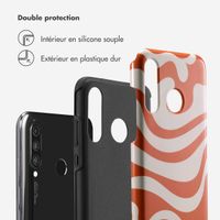 Selencia Coque arrière Vivid Tough Huawei P30 Lite - Dream Swirl Orange