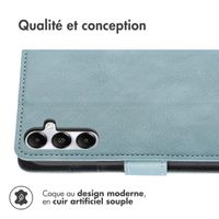 imoshion Étui de téléphone portefeuille Luxe Samsung Galaxy A56 - Bleu clair