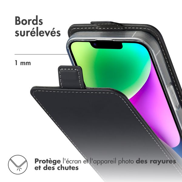 Accezz Étui à rabat Apple iPhone 14 - Noir