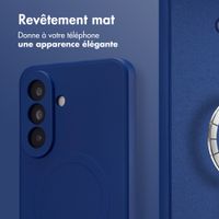 imoshion Coque Couleur avec MagSafe Samsung Galaxy A37 (5G) - Royal Blue