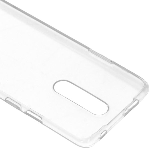 Concevez votre propre coque en gel OnePlus 7 Pro - Transparent