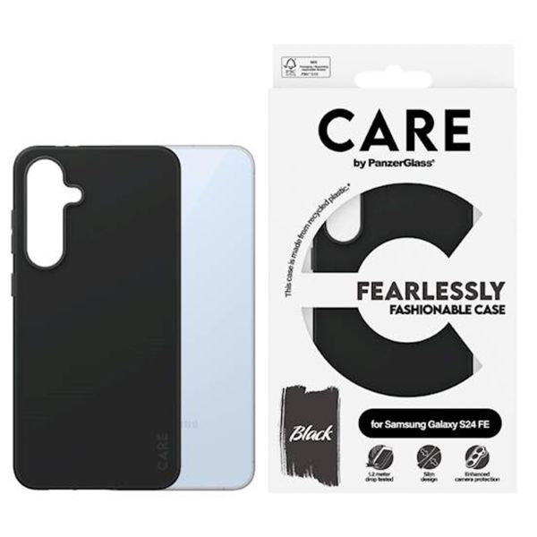 CARE by PanzerGlass Coque Fashion Samsung Galaxy S24 FE - Noir