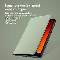 Accezz Coque tablette Classic Samsung Galaxy Tab S9 11.0 pouces / Tab S10 FE / S9 FE 10.9 pouces - Vert