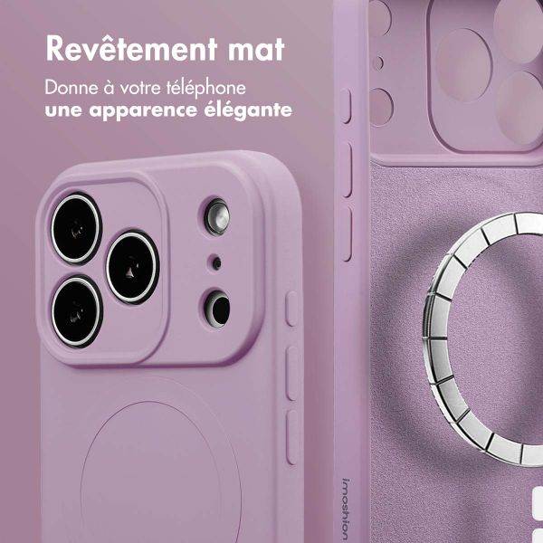 imoshion Coque Couleur avec MagSafe Apple iPhone 17 Pro - Violet