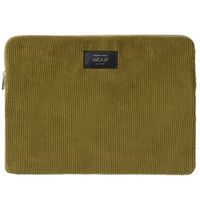 Wouf Corduroy Pochette ordinateur 13-14 pouces - Olive