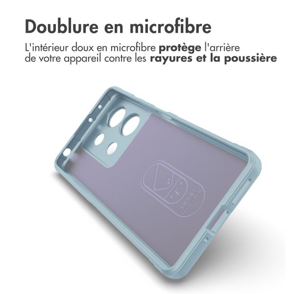 imoshion Coque arrière EasyGrip Xiaomi Redmi Note 13 (5G) - Bleu clair