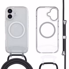 imoshion Coque MagSafe avec cordon amovible Apple iPhone 17 - Transparent