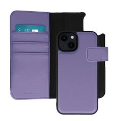 imoshion Étui portefeuille luxe 2-en-1 amovible Apple iPhone 14 - Violet