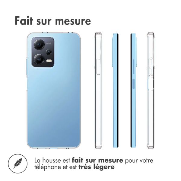 Accezz Coque Clear Xiaomi Redmi Note 12 (4G) - Transparent