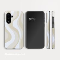 Selencia Coque arrière Vivid Samsung Galaxy A57 (5G) - Desert Waves Beige