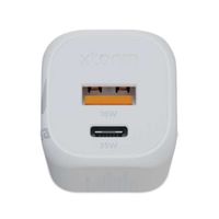 Xtorm Chargeur rapide | Ultra Wall Charger GaN2 - USB-C 35 Watt + USB-A 18 Watt