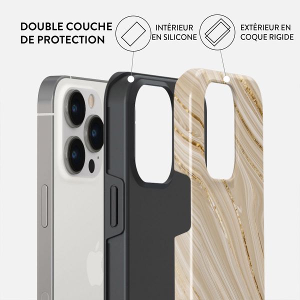 Burga Coque arrière Tough iPhone 15 Pro - Full Glam