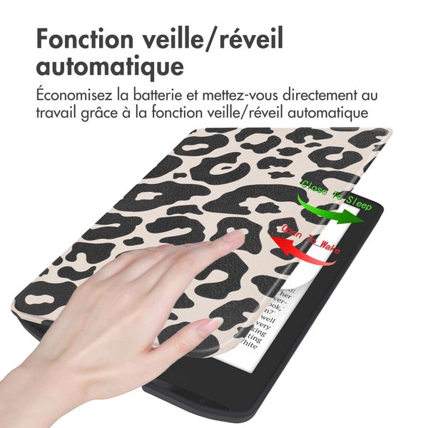 imoshion Slim Soft Sleepcover Pocketbook Verse / Verse Pro / Vivlio Light / Light HD - Leopard