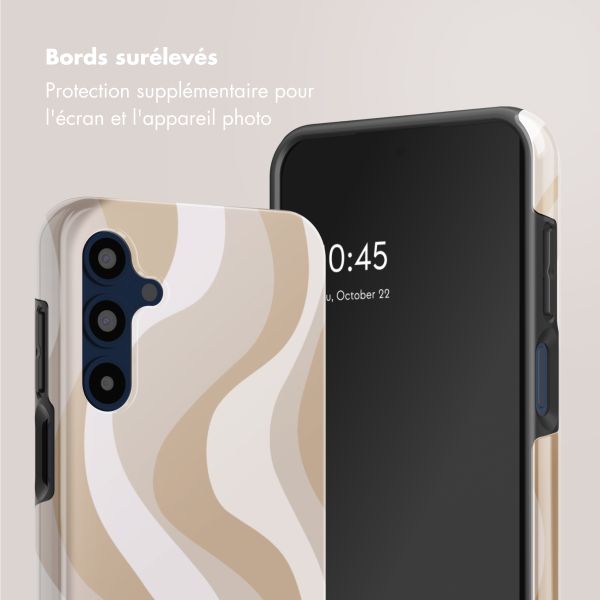 Selencia Coque arrière Vivid Tough Samsung Galaxy A16 - Desert Waves Beige