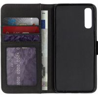 imoshion Étui de télephone portefeuille de luxe Samsung Galaxy A50 / A30s - Noir