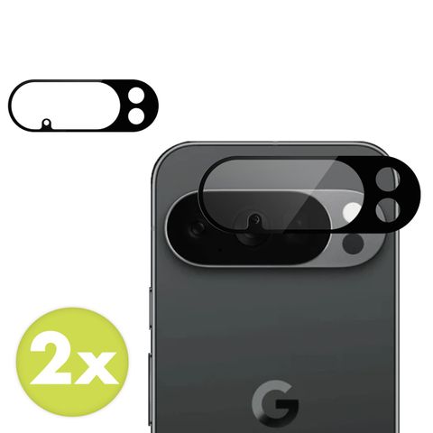 imoshion Protection Caméra en verre trempé 2 Pack Google Pixel 10 Pro - Noir