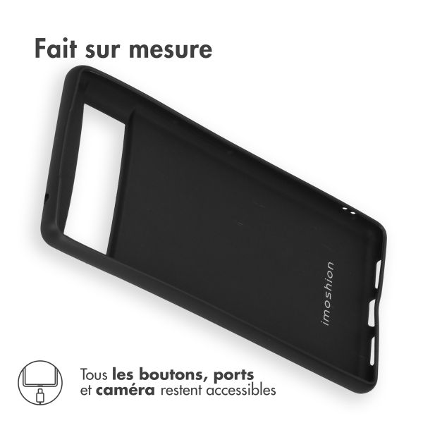 imoshion Coque Couleur Google Pixel 6 - Noir