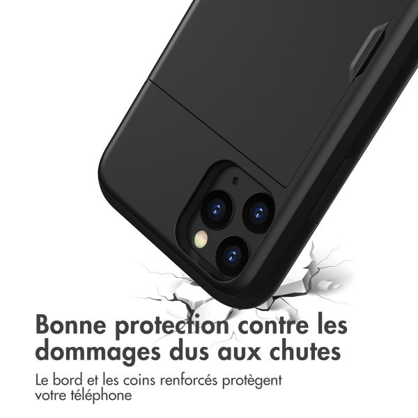 imoshion Coque arrière avec porte-cartes Apple iPhone 11 Pro - Noir
