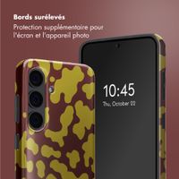 Selencia Coque arrière Vivid Samsung Galaxy S24 - Moo'd Olive Dust