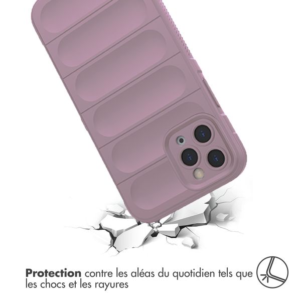 imoshion Coque arrière EasyGrip iPhone 11 Pro - Violet