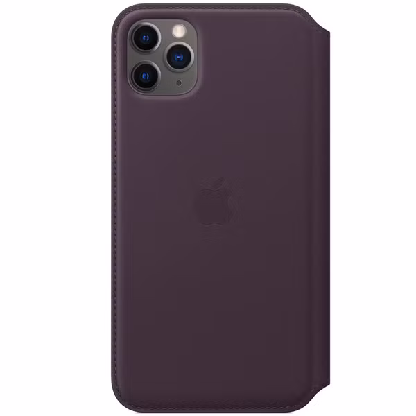 Apple Étui de téléphone Leather Folio Apple iPhone 11 Pro Max