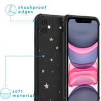 imoshion Coque Design avec cordon Apple iPhone 11 - Stars Gold
