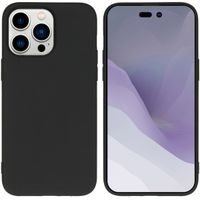imoshion Coque Couleur Apple iPhone 14 Pro Max - Noir