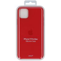 Apple Coque en silicone Apple iPhone 11 Pro Max - Rouge