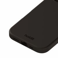 Holdit Coque Silicone Apple iPhone 16 - Noir